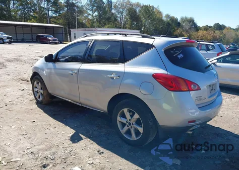 2009 Nissan Murano Sl z USA, uszkodzony, nr VIN JN8AZ18U19W026841